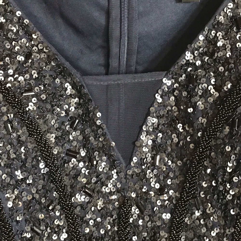 Aiden Mattox Beaded and Sequined Dress - Picture 3 of 9